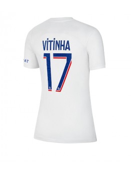 Paris Saint-Germain Vitinha Ferreira #17 Ausweichtrikot für Frauen 2022-23 Kurzarm